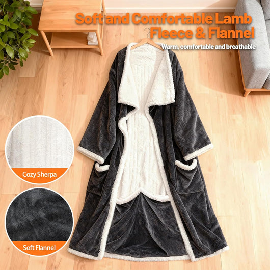 Electric Wearable Heated Blanket