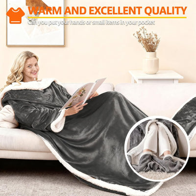 Electric Wearable Heated Blanket